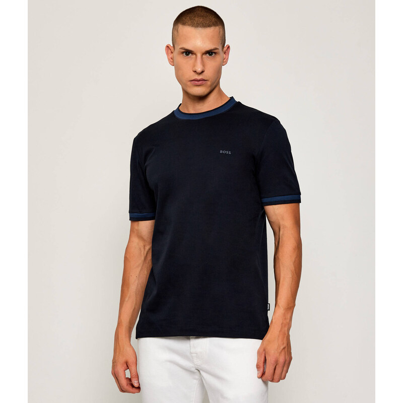 BOSS BLACK Tričko H-Tessler 200 | Slim Fit | mercerised