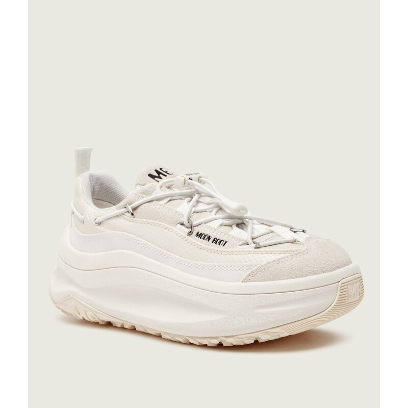Moon Boot Tenisky MB MOON247 XLACE s přídavkem kůže