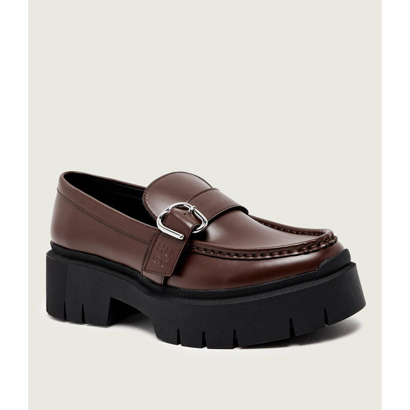 HUGO Mokasíny Kris_NewLoafer_BROM