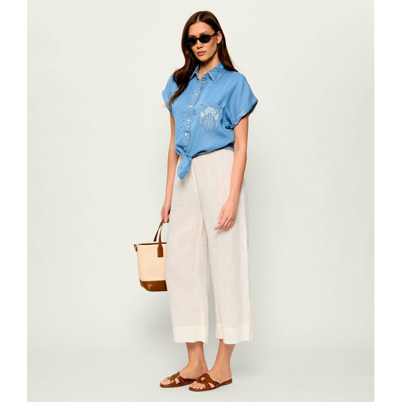 GUESS Džínová košile AMBRA | Cropped Fit
