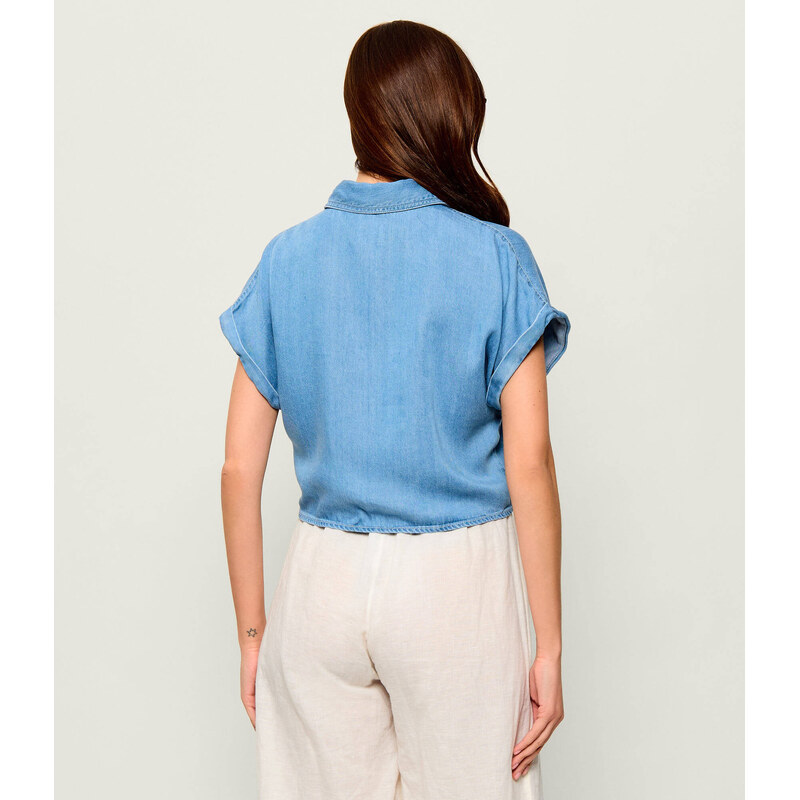 GUESS Džínová košile AMBRA | Cropped Fit