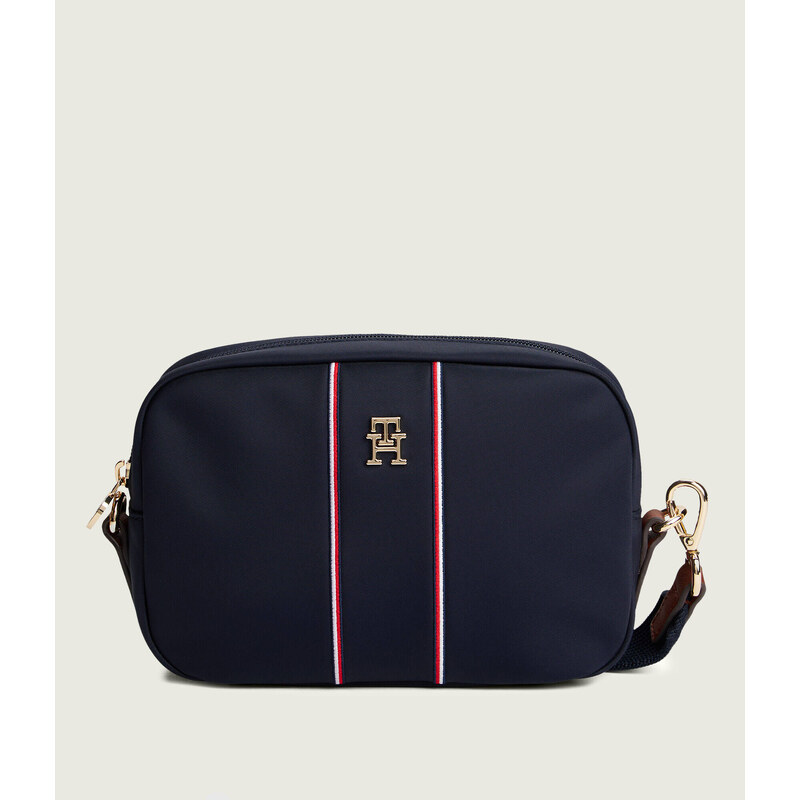 Tommy Hilfiger Crossbody kabelka POPETTE s přídavkem kůže