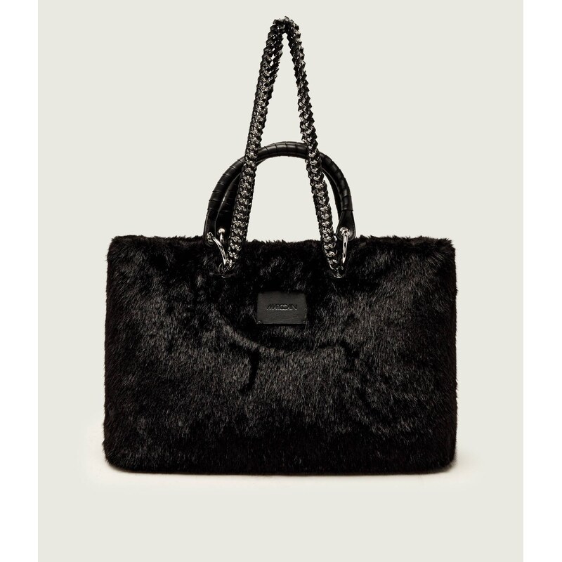 Marc Cain Kabelka shopper | shearling