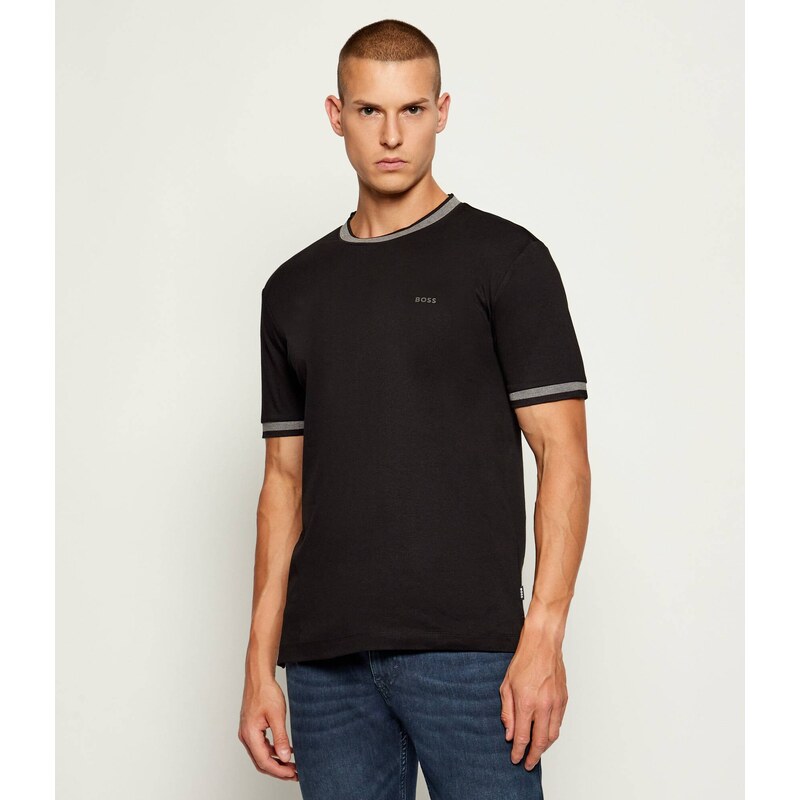 BOSS BLACK Tričko H-Tessler 200 | Slim Fit | mercerised