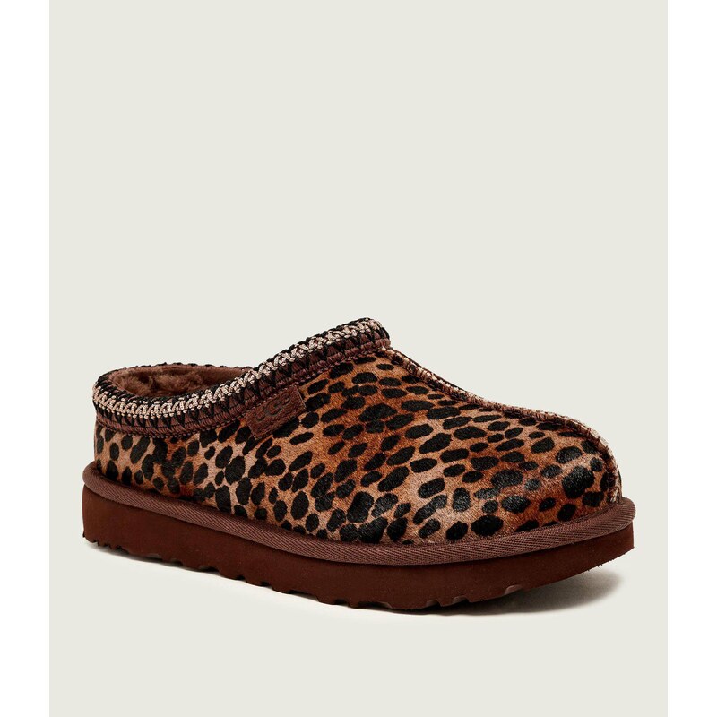 UGG Kožené pantofle typu mules TASMAN CASPIAN | s příměsí vlny 108468623