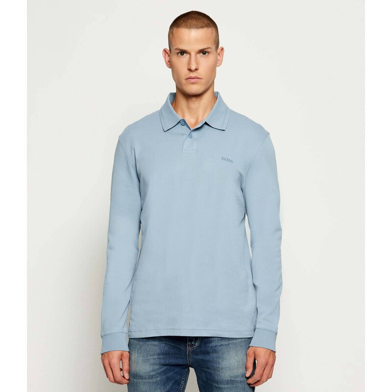 BOSS ORANGE Polokošile Pe_interlock_long | regular fit