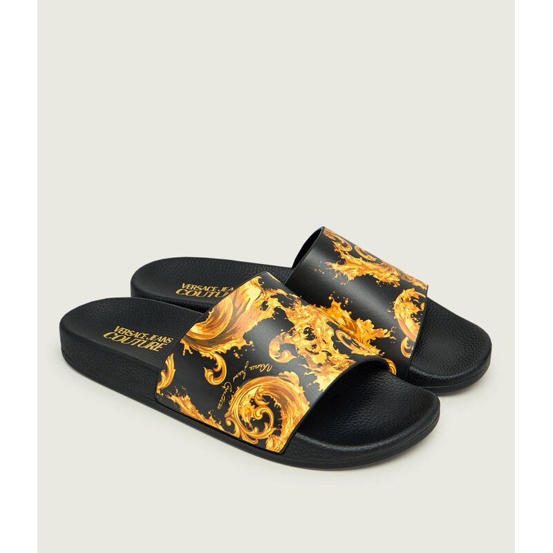 Versace Jeans Couture Pantofle FONDO SLIDE DIS.SQ4