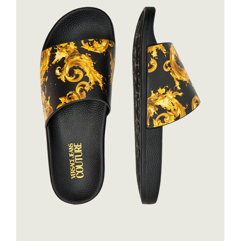 Versace Jeans Couture Pantofle FONDO SLIDE DIS.SQ4