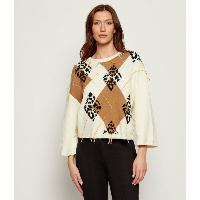 Marc Cain Vlněný svetr | Oversize fit