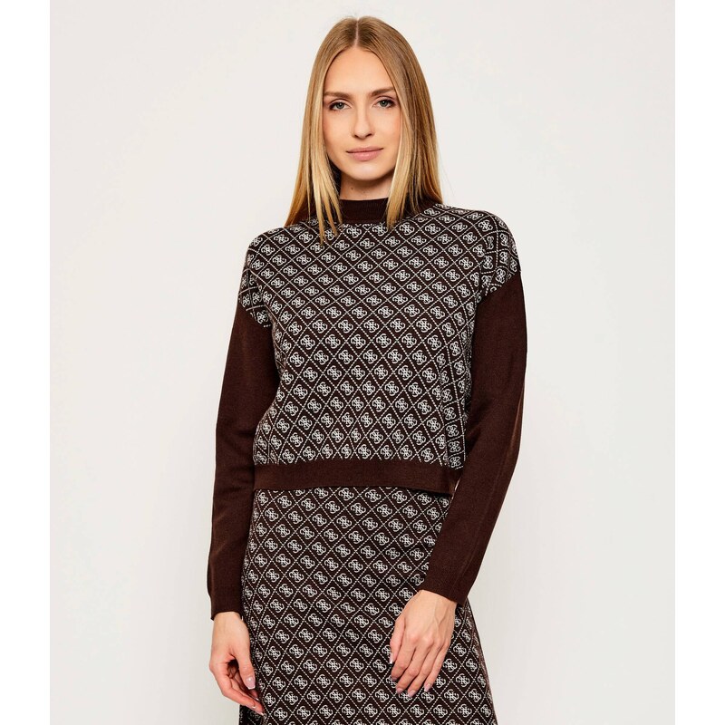GUESS Polorolák 1981 Ankle | Loose fit | s příměsí vlny 108443834