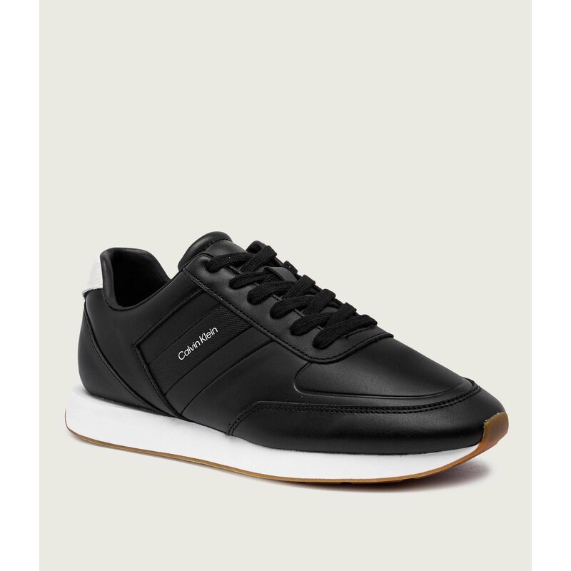 Calvin Klein Kožené tenisky RETRO RUNNER
