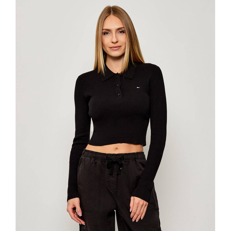 Tommy Jeans Polokošile TJW ESSENTIAL | Cropped Fit