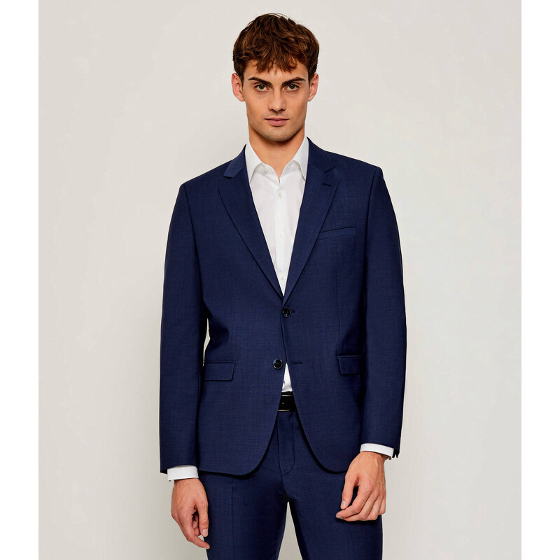 HUGO Sako Arti253X | regular fit | s příměsí vlny