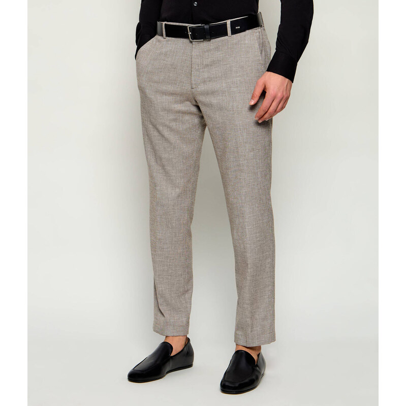 Joop! Kalhoty chino Sake-W | Slim Fit přidáním lnu