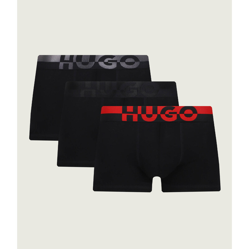 Hugo Bodywear Boxerky 3-pack SPLIT LOGO