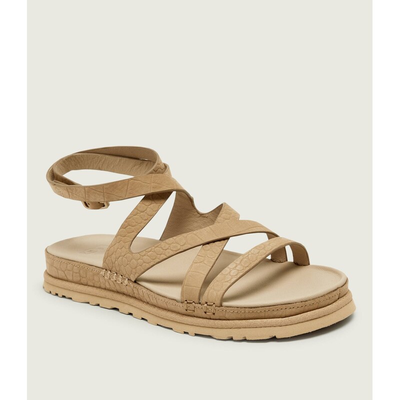 UGG Kožené sandály GOLDENGAZE EMBOSSED 115051604
