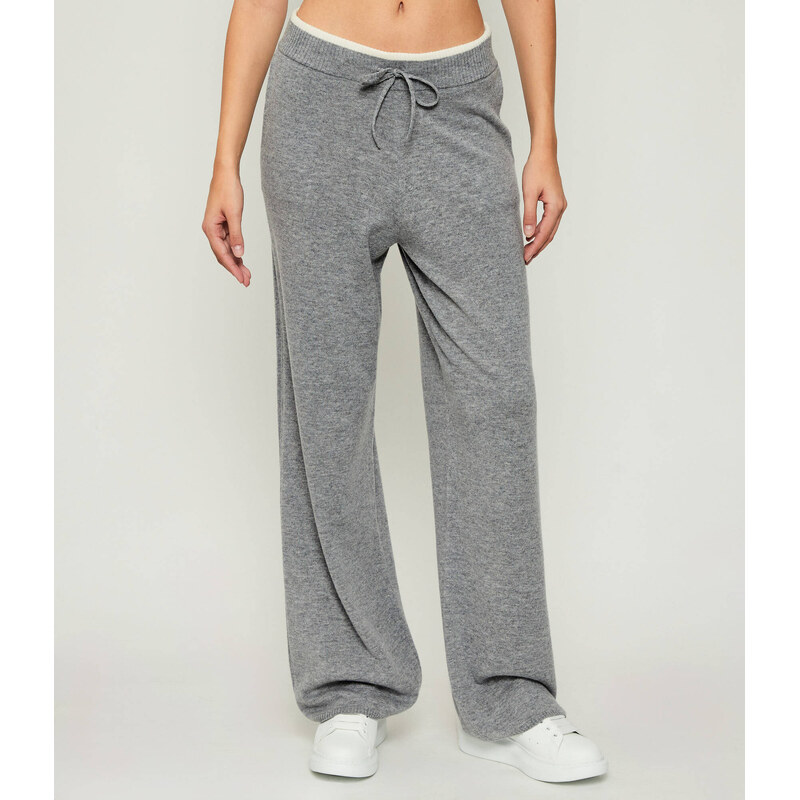 Pinko Vlněné úpletové kalhoty VERAGUAS | Relaxed fit | s příměsí 108374643