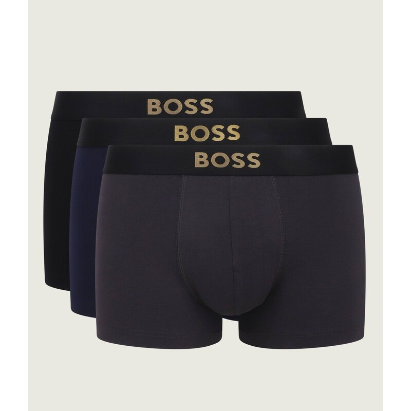 BOSS BLACK Boxerky 3-pack Gold Logo