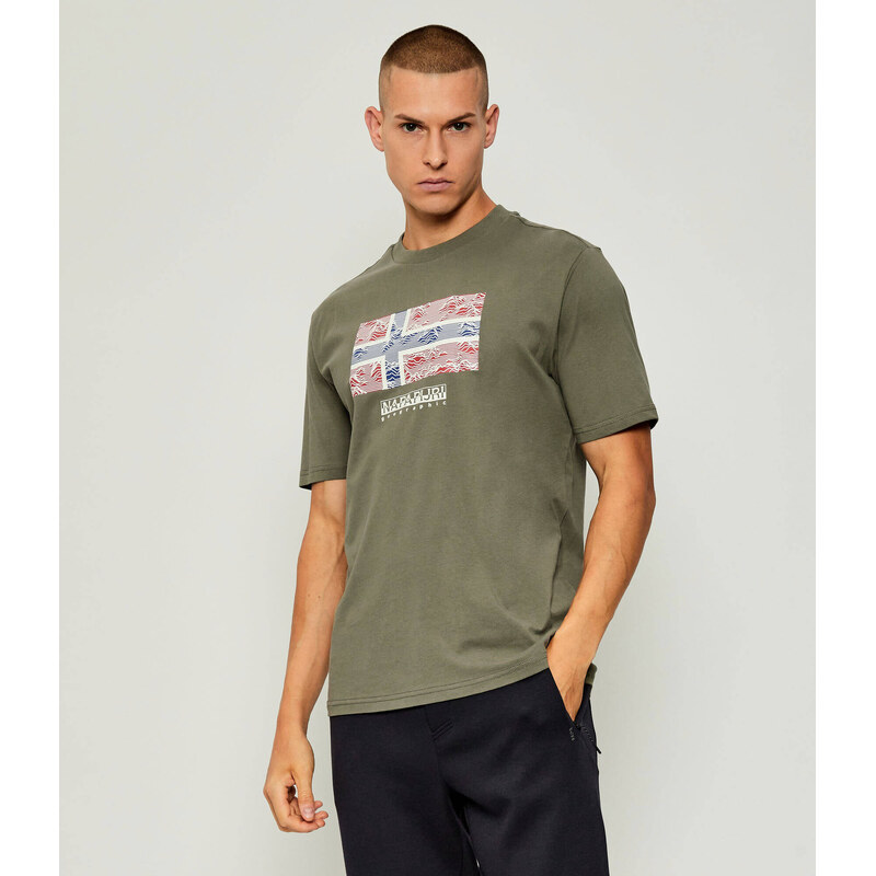 Napapijri Tričko S-DRAPEAU SS | Relaxed fit
