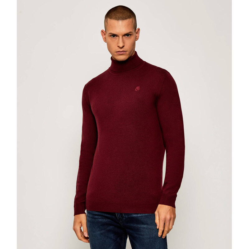 Karl Lagerfeld Vlněný rolák | regular fit