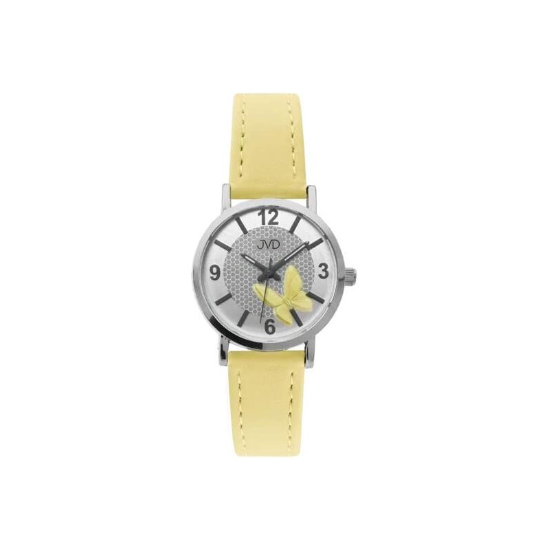 JVD Dívčí žluté náramkové hodinky JVD J7148.27