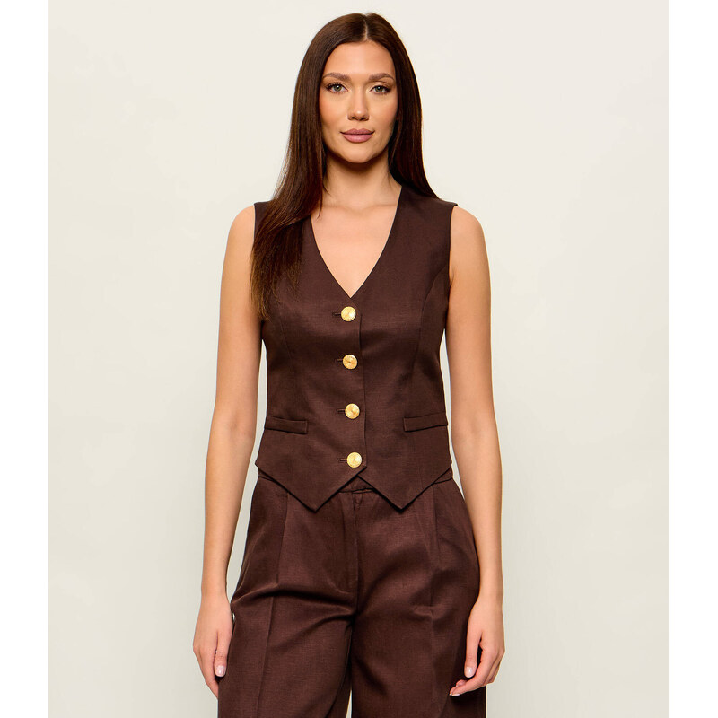 Marciano Guess Vesta JANE | Slim Fit přidáním lnu