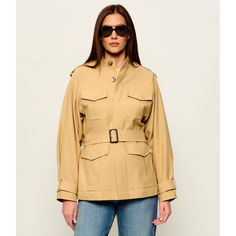 POLO RALPH LAUREN Bunda | regular fit přidáním lnu
