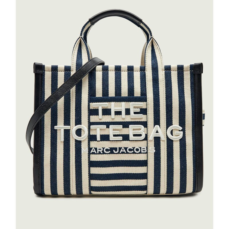 Marc Jacobs Kabelka shopper The Stripe Canvas Medium Tote Bag s