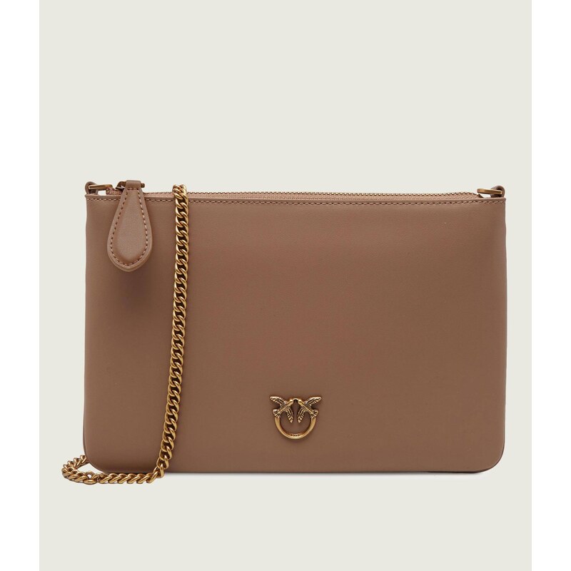 Pinko Psaníčko FLAT CLASSIC VITELLO SETA 83896337
