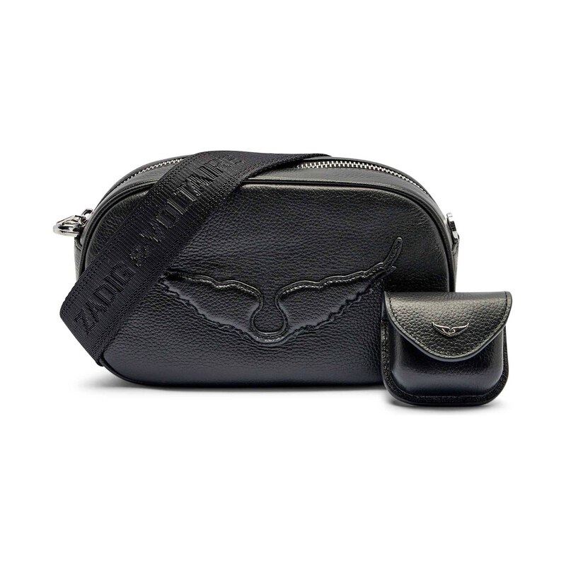 Zadig&Voltaire Kůžoná crossbody kabelka + peněženka ROCK WITH YOU 105340459