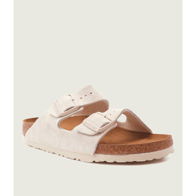 Birkenstock Pantofle Arizona BS | narrow fit soft footbed | semiš