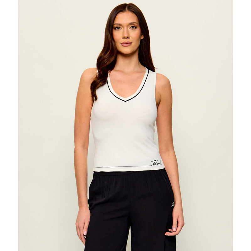 Karl Lagerfeld Jeans Top Signature | Slim Fit 115002369