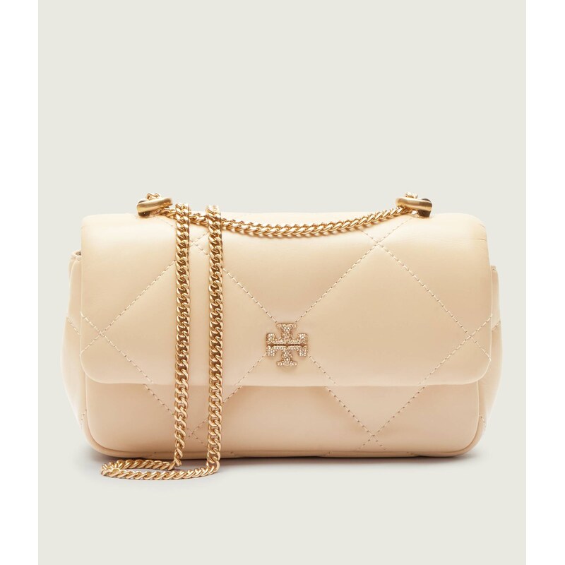 TORY BURCH Kůžoná kabelka na rameno Kira Diamond 115611826