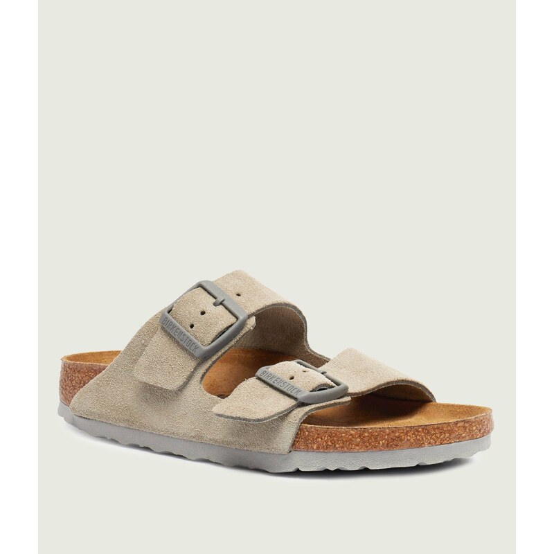 Birkenstock Pantofle Arizona | narrow fit | semiš