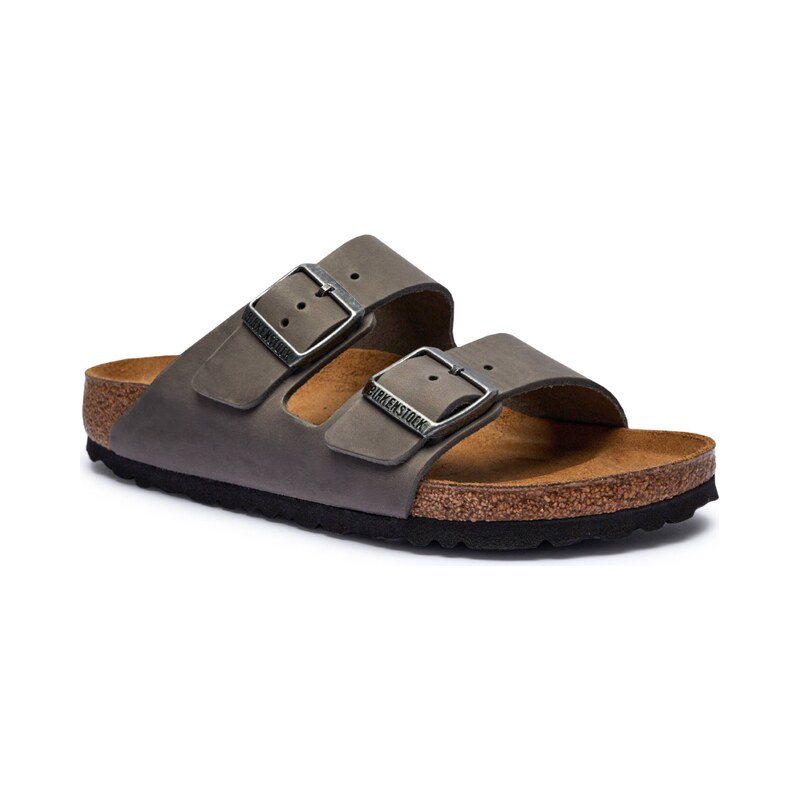 Birkenstock Kožené pantofle Arizona LEOI | narrow fit