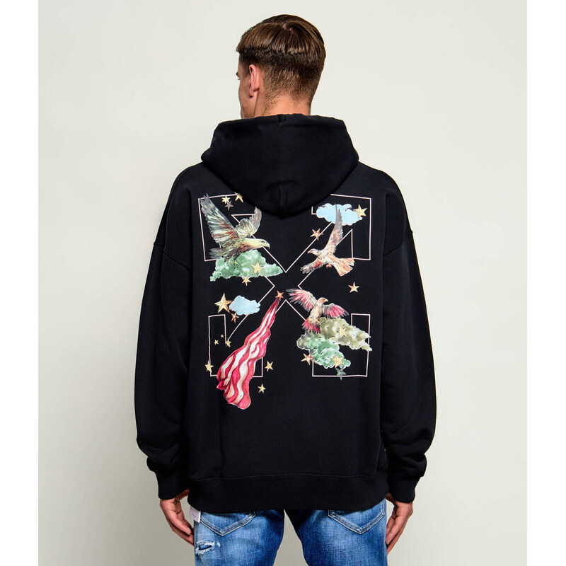 OFF-WHITE Mikina DREAM ARROW SKATE | Relaxed fit
