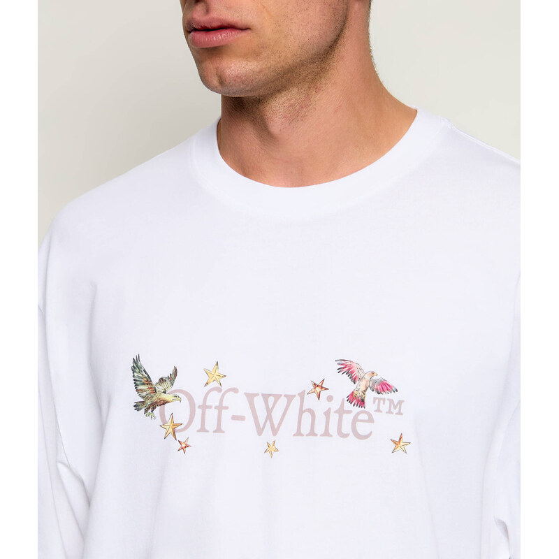 OFF-WHITE Tričko PALACE ARROW SKATE | Relaxed fit