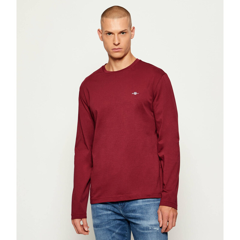 Gant Tričko s dlouhým rukávem Shield | regular fit