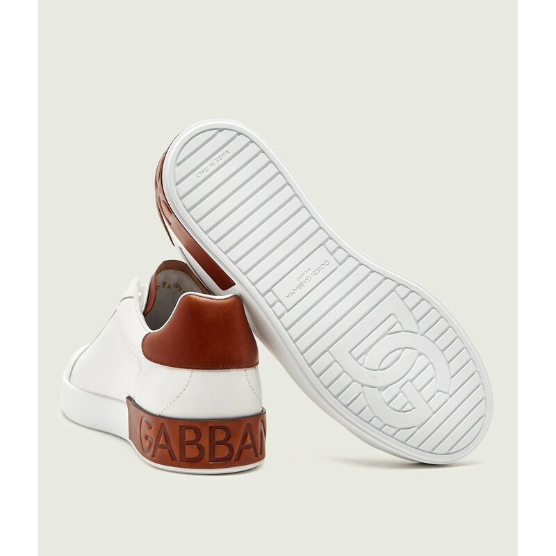 Dolce & Gabbana Kožené tenisky Portofino