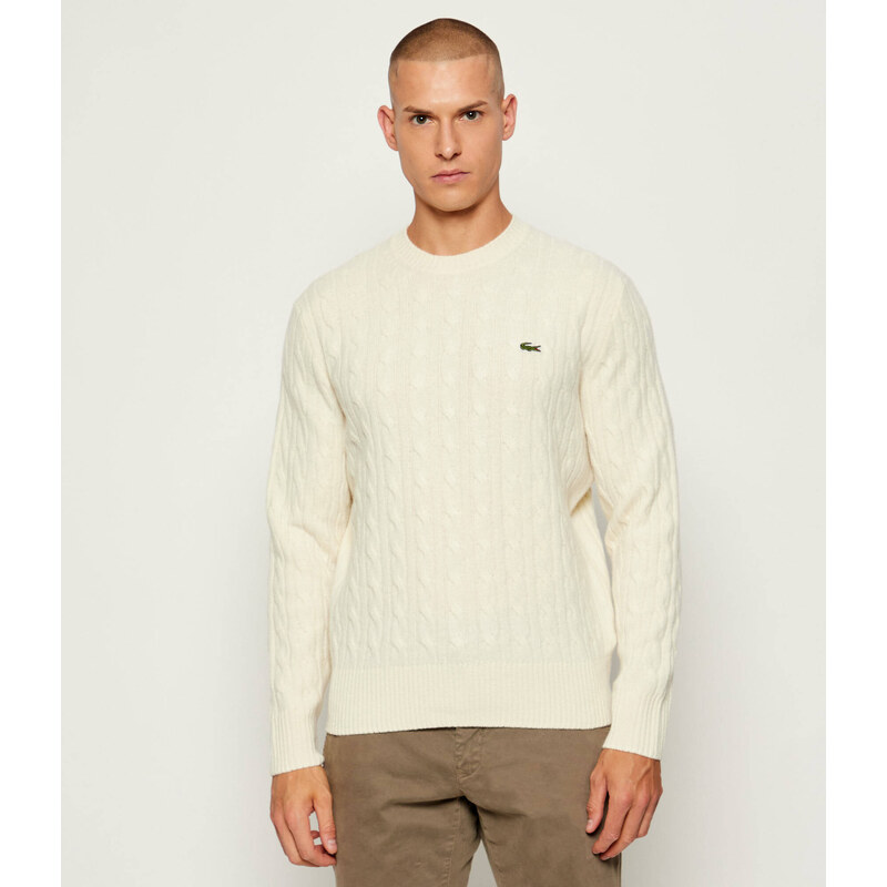Lacoste Vlněný svetr | Classic fit
