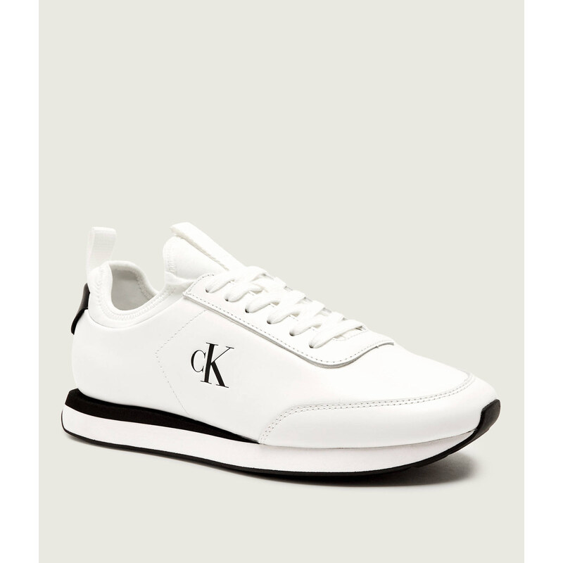 Calvin Klein Kožené tenisky RETRO RUNNER