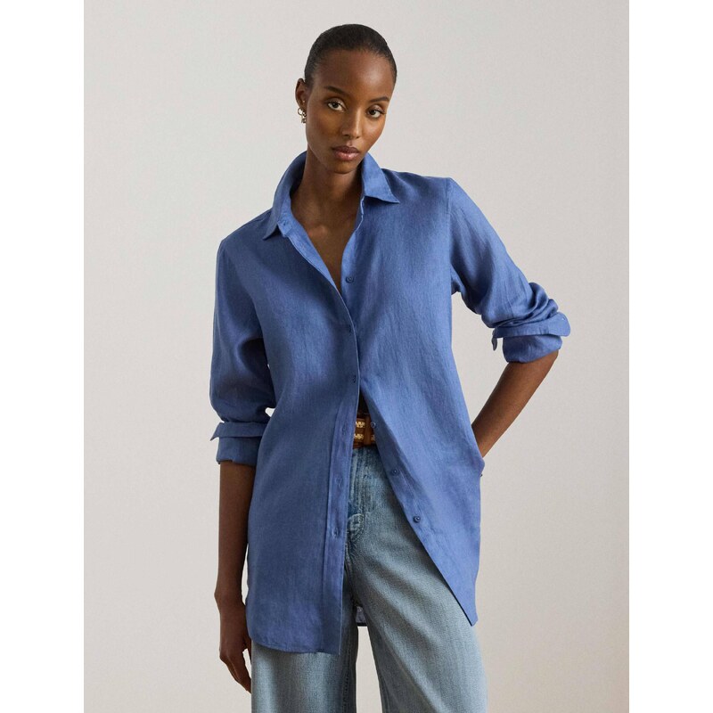 LAUREN RALPH LAUREN Lněná košile | Relaxed fit