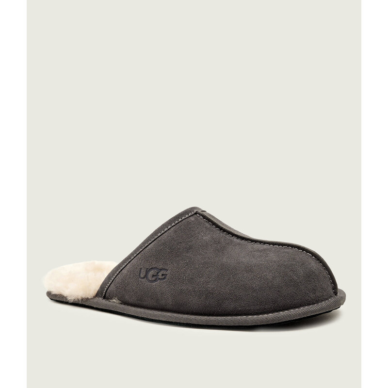 UGG Ohřívá domácí obuv M SCUFF | s příměsí vlny | zamsz