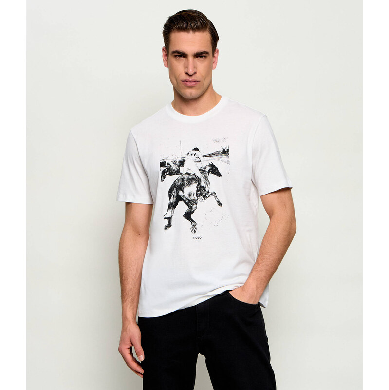 HUGO Tričko Duhorse | regular fit
