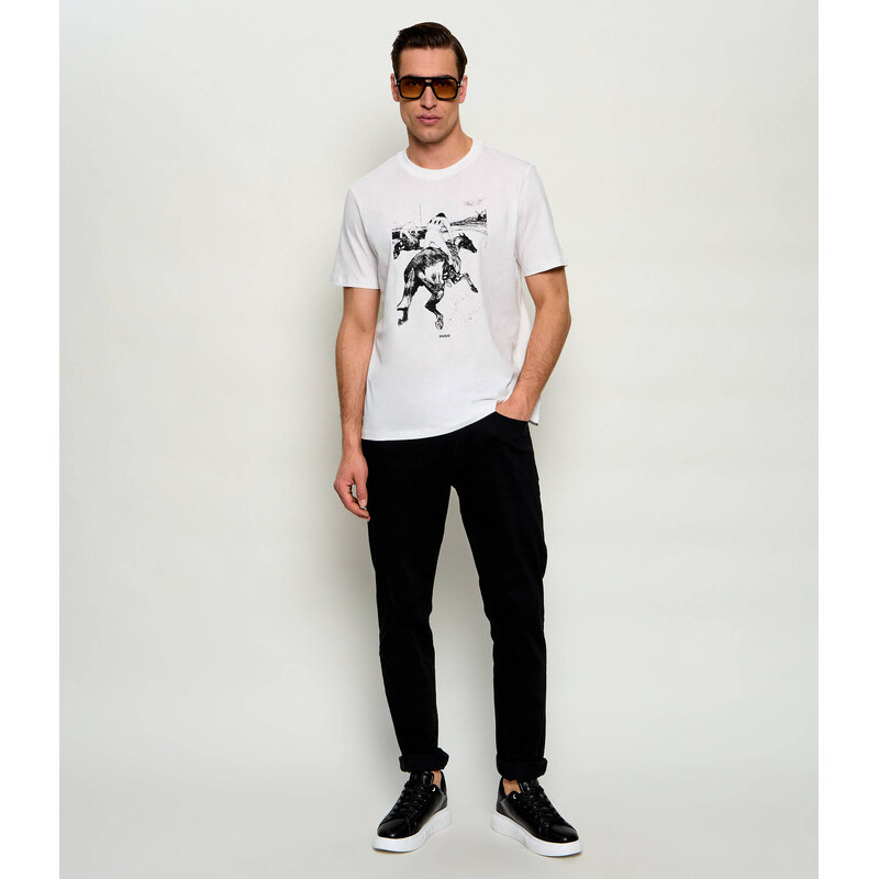 HUGO Tričko Duhorse | regular fit