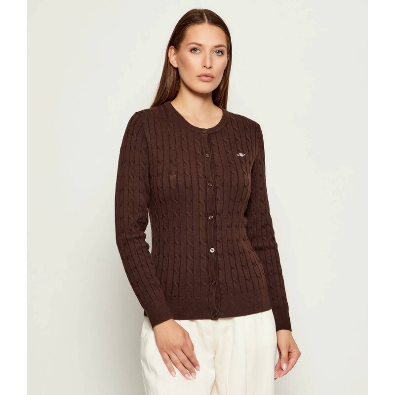 Gant Kardigan | Slim Fit | stretch