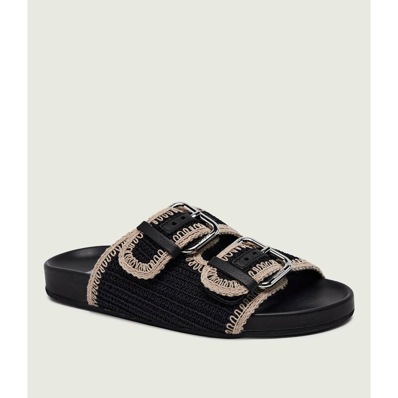 Weekend MaxMara Pantofle WKABONITO s přídavkem kůže