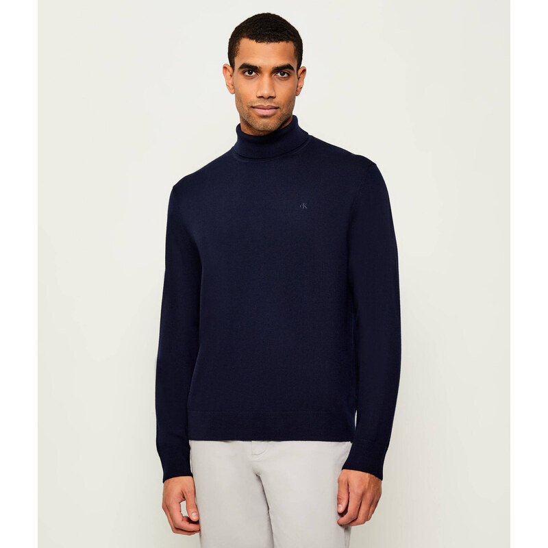 Calvin Klein Vlněný rolák | regular fit