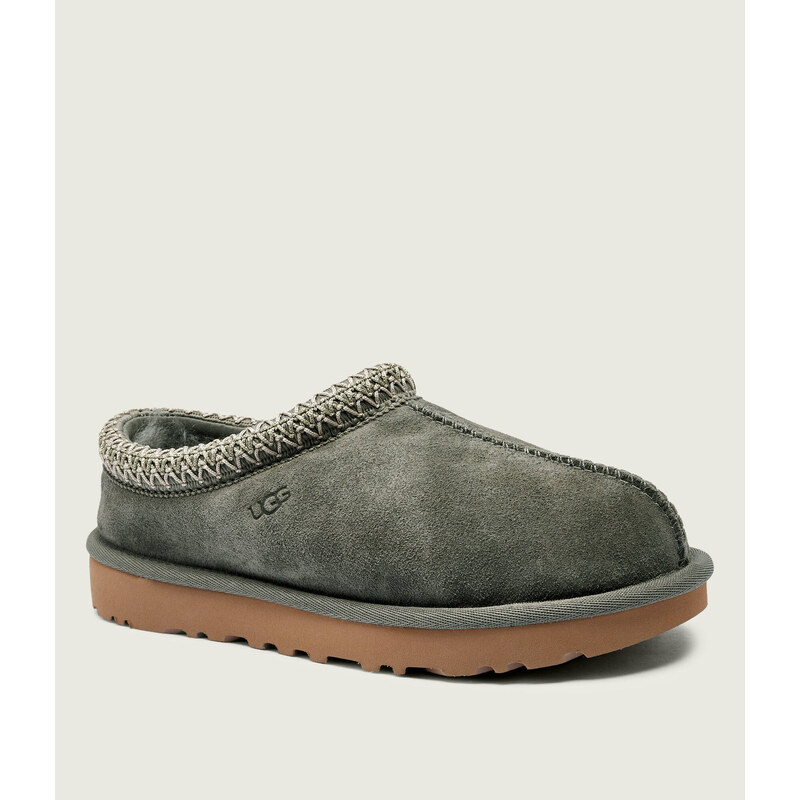 UGG Pantofle typu mules W TASMAN II | s příměsí vlny | semiš 108093250