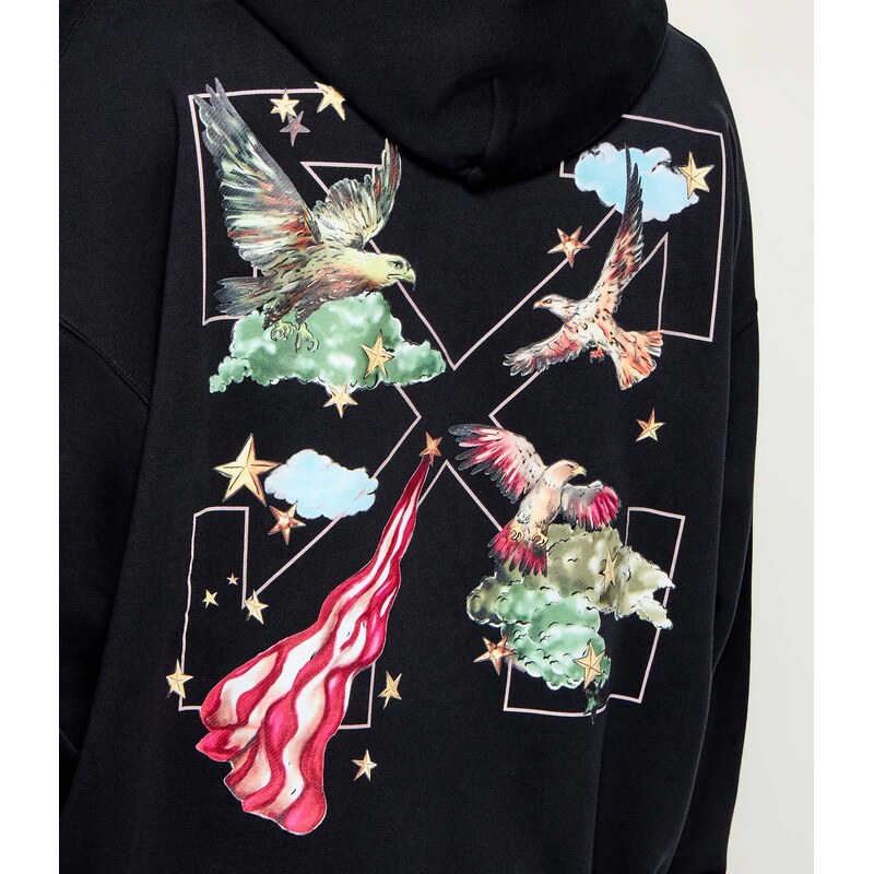 OFF-WHITE Mikina DREAM ARROW SKATE | Relaxed fit